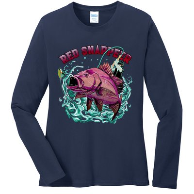 Red Snapper Ladies Long Sleeve Shirt