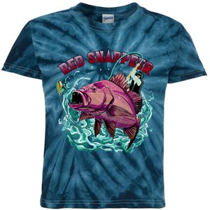 Red Snapper Kids Tie-Dye T-Shirt