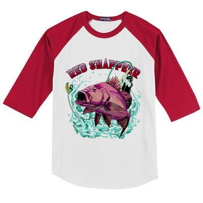 Red Snapper Kids Colorblock Raglan Jersey