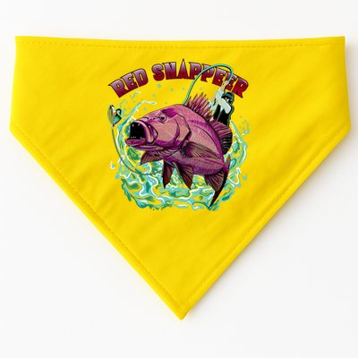 Red Snapper USA-Made Doggie Bandana