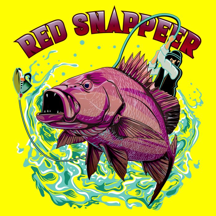 Red Snapper Kids T-Shirt