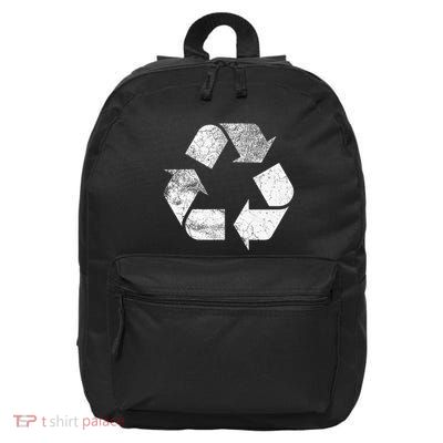 Recycle Sign Recycle 16 in Basic Backpack