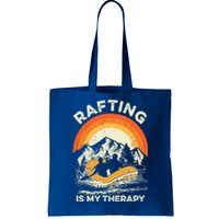 Retro Sunset River I Rafting Gift Tote Bag