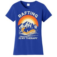 Retro Sunset River I Rafting Gift Women's T-Shirt