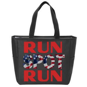 Run Spot Run Trump Zip Tote Bag