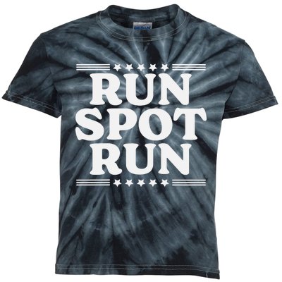 Run Spot Run Trump Kids Tie-Dye T-Shirt