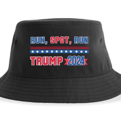 Run Spot Run Trump 2024 Sustainable Bucket Hat