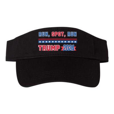 Run Spot Run Trump 2024 Valucap Bio-Washed Visor