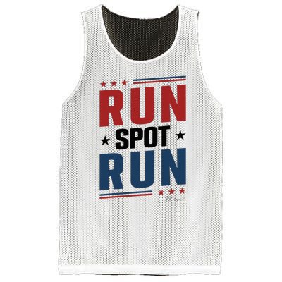 Run Spot Run Run Spot Run Trump 2024 Mesh Reversible Basketball Jersey Tank