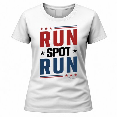 Run Spot Run Run Spot Run Trump 2024 Women's T-Shirt