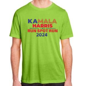 Run Spot Run Donald Trump Debate 2024 Kamala Adult ChromaSoft Performance T-Shirt