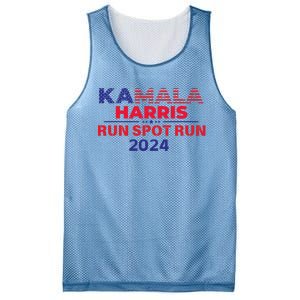 Run Spot Run Donald Trump Debate 2024 Kamala Mesh Reversible Basketball Jersey Tank