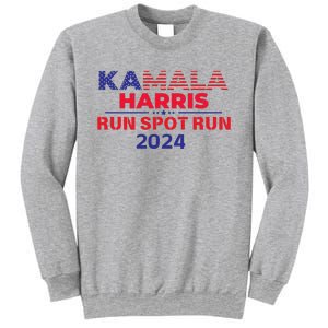 Run Spot Run Donald Trump Debate 2024 Kamala Sweatshirt