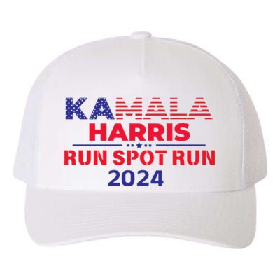 Run Spot Run Donald Trump Debate 2024 Kamala Yupoong Adult 5-Panel Trucker Hat