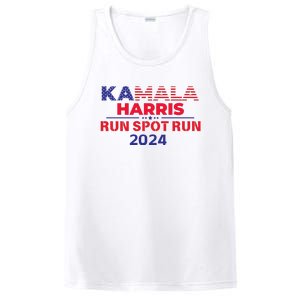 Run Spot Run Donald Trump Debate 2024 Kamala PosiCharge Competitor Tank