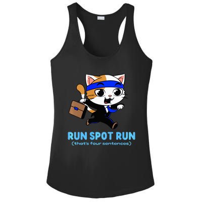 Run Spot Run Politicat Ladies PosiCharge Competitor Racerback Tank