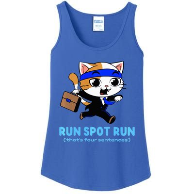 Run Spot Run Politicat Ladies Essential Tank