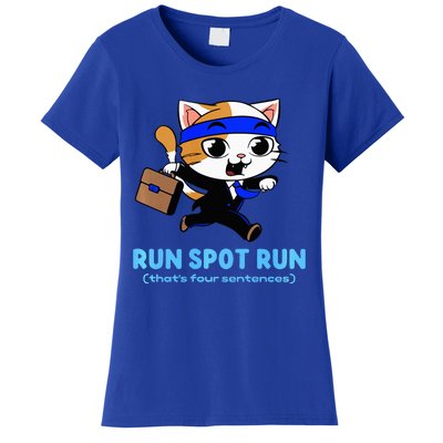 Run Spot Run Politicat Women's T-Shirt