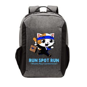 Run Spot Run Politicat Vector Backpack