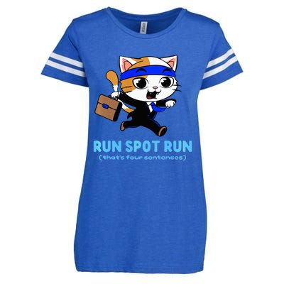 Run Spot Run Politicat Enza Ladies Jersey Football T-Shirt