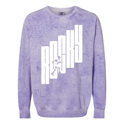 Rocky Stairs Colorblast Crewneck Sweatshirt