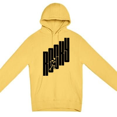 Rocky Stairs Premium Pullover Hoodie