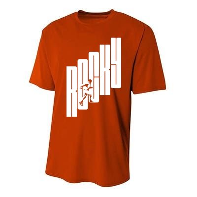 Rocky Stairs Performance Sprint T-Shirt