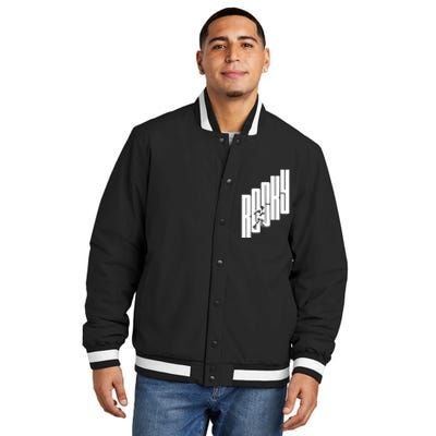 Rocky Stairs Insulated Varsity Jacket