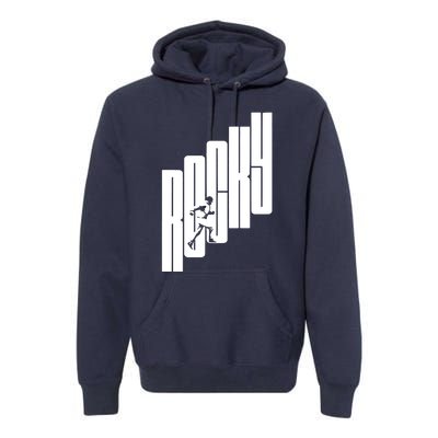 Rocky Stairs Premium Hoodie