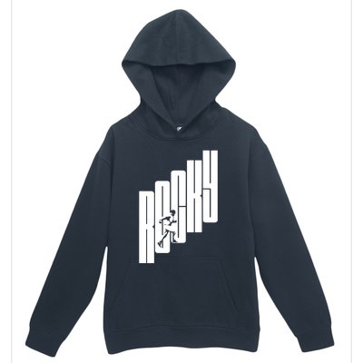 Rocky Stairs Urban Pullover Hoodie