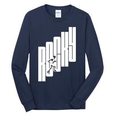 Rocky Stairs Tall Long Sleeve T-Shirt