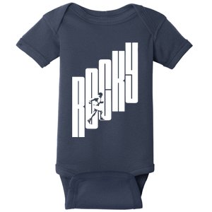 Rocky Stairs Baby Bodysuit