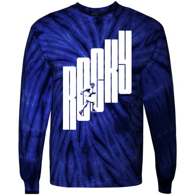 Rocky Stairs Tie-Dye Long Sleeve Shirt