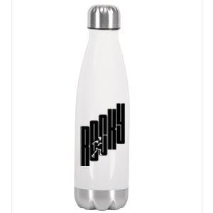 Rocky Stairs Stainless Steel Insulated Water Bottle