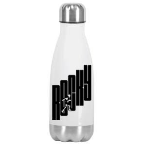 Rocky Stairs Stainless Steel Insulated Water Bottle