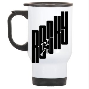 Rocky Stairs Stainless Steel Travel Mug