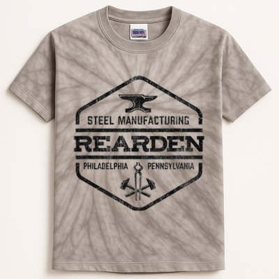 Rearden Steel Rearden Steel Manufacturing Kids Tie-Dye T-Shirt