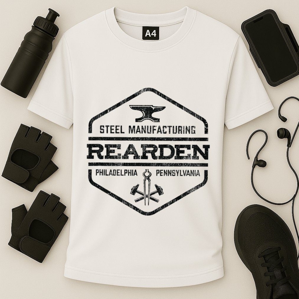 Rearden Steel Rearden Steel Manufacturing Cooling Performance Crew T-Shirt