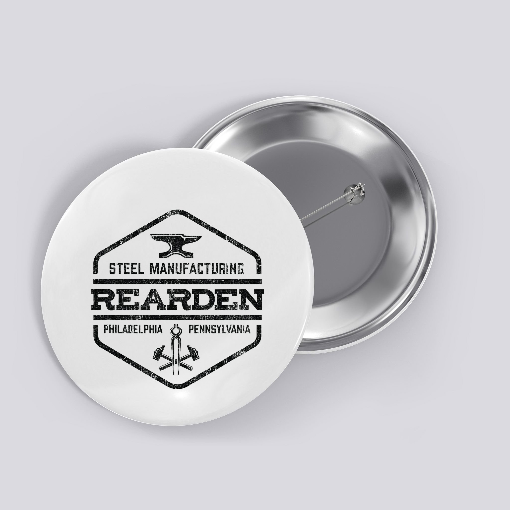 Rearden Steel Rearden Steel Manufacturing Button