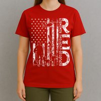 red soldiers remember everyone deployed military support T-Shirt