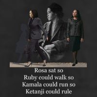 Rosa Sat Ruby Walk Kamala Run Ketanji Rule Garment-Dyed Fleece Hoodie