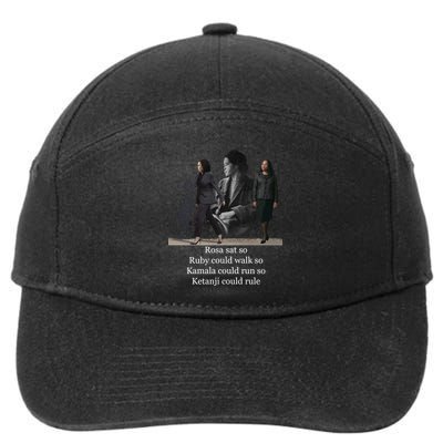 Rosa Sat Ruby Walk Kamala Run Ketanji Rule 7-Panel Snapback Hat
