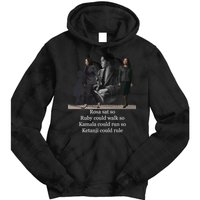 Rosa Sat Ruby Walk Kamala Run Ketanji Rule Tie Dye Hoodie