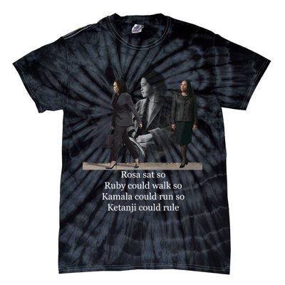 Rosa Sat Ruby Walk Kamala Run Ketanji Rule Tie-Dye T-Shirt
