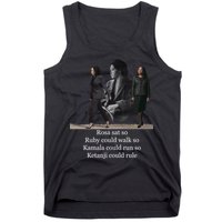 Rosa Sat Ruby Walk Kamala Run Ketanji Rule Tank Top