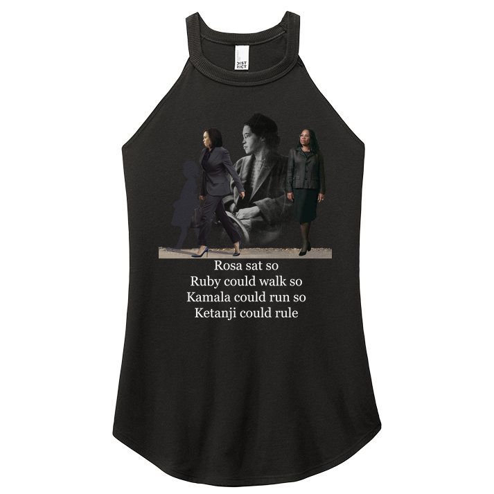 Rosa Sat Ruby Walk Kamala Run Ketanji Rule Women's Perfect Tri Rocker Tank