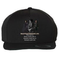 Rosa Sat Ruby Walk Kamala Run Ketanji Rule Wool Snapback Cap