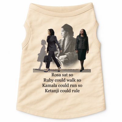 Rosa Sat Ruby Walk Kamala Run Ketanji Rule Doggie Tank