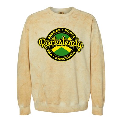 Rocksteady Skinhead Reggae Roots Ska Dancehall Jamaican Colorblast Crewneck Sweatshirt