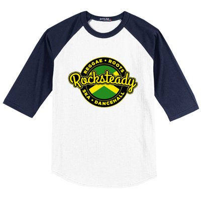 Rocksteady Skinhead Reggae Roots Ska Dancehall Jamaican Baseball Sleeve Shirt